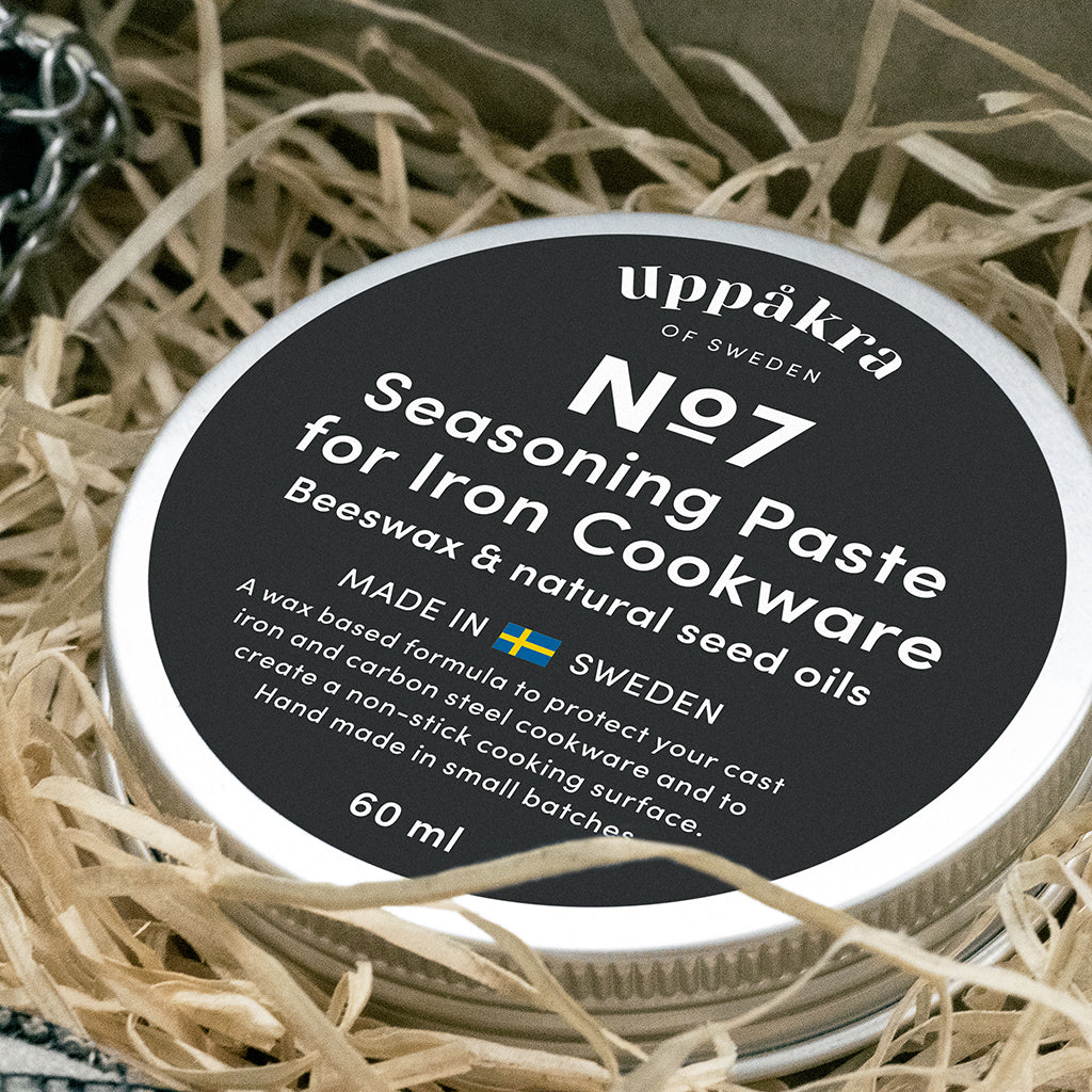 No.7 Seasoning Paste on wood shavings.